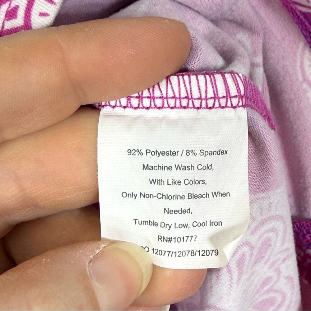 Tranquility by Colorado Clothing Floral Mini Skirt in Pink and Purple Size Small - Picture 3 of 5